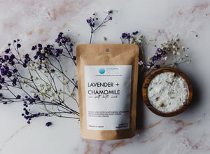 Sea Salt Bath Soa Lavender